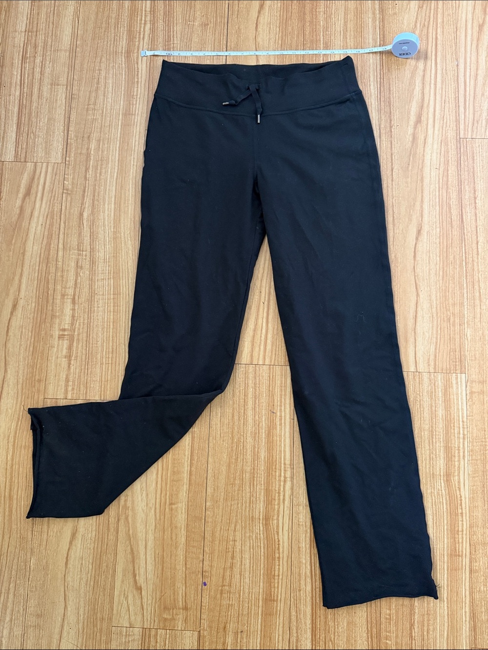 Lululemon Black Drawstring Yoga Pants